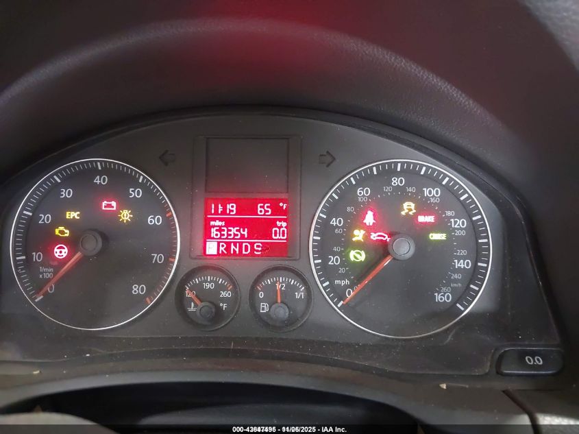 2007 Volkswagen Jetta Wolfsburg Edition VIN: 3VWEG71K27M071506 Lot: 43647495