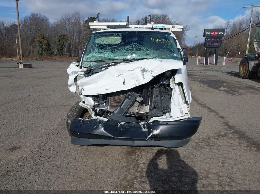 2024 Chevrolet Express Cargo Rwd 2500 Regular Wheelbase Wt VIN: 1GCWGAFPXR1248280 Lot: 43647533