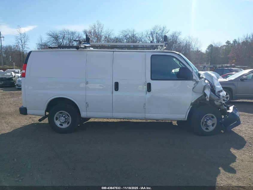 2024 Chevrolet Express Cargo Rwd 2500 Regular Wheelbase Wt VIN: 1GCWGAFPXR1248280 Lot: 43647533