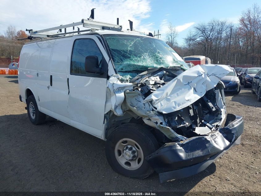 2024 Chevrolet Express Cargo Rwd 2500 Regular Wheelbase Wt VIN: 1GCWGAFPXR1248280 Lot: 43647533