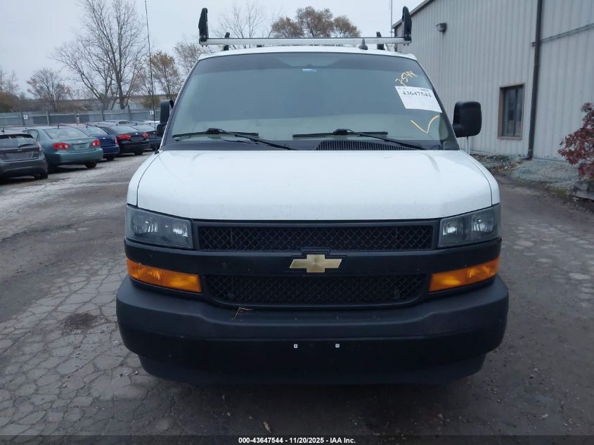 2023 Chevrolet Express Cargo Rwd 3500 Extended Wheelbase Wt VIN: 1GCZGHFP2P1260149 Lot: 43647544