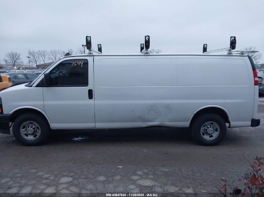 2023 Chevrolet Express Cargo Rwd 3500 Extended Wheelbase Wt VIN: 1GCZGHFP2P1260149 Lot: 43647544