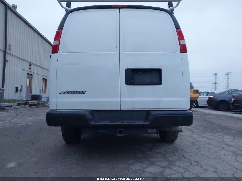 2023 Chevrolet Express Cargo Rwd 3500 Extended Wheelbase Wt VIN: 1GCZGHFP2P1260149 Lot: 43647544