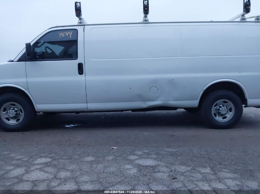 2023 Chevrolet Express Cargo Rwd 3500 Extended Wheelbase Wt VIN: 1GCZGHFP2P1260149 Lot: 43647544