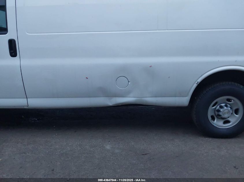 2023 Chevrolet Express Cargo Rwd 3500 Extended Wheelbase Wt VIN: 1GCZGHFP2P1260149 Lot: 43647544