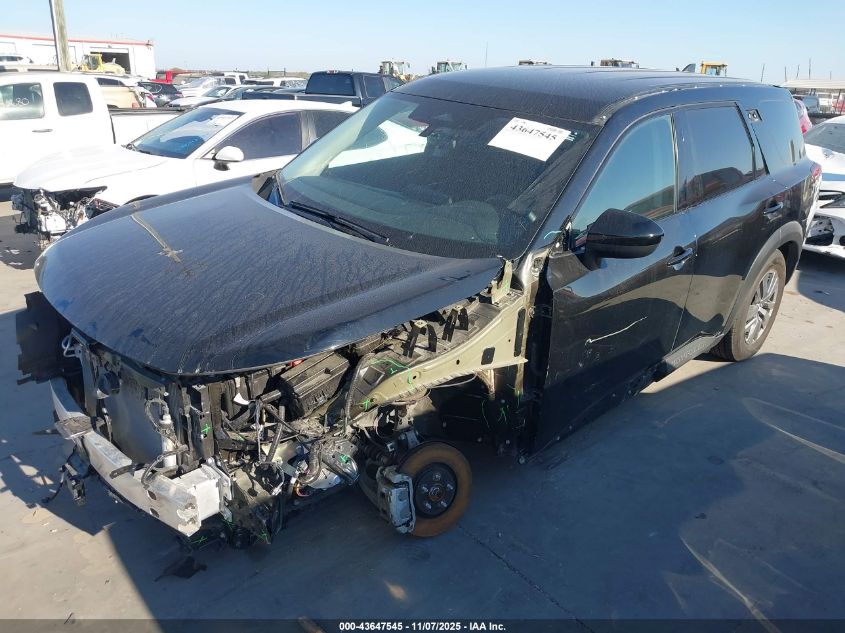 2025 NISSAN PATHFINDER S 4WD - 5N1DR3AC0SC240535
