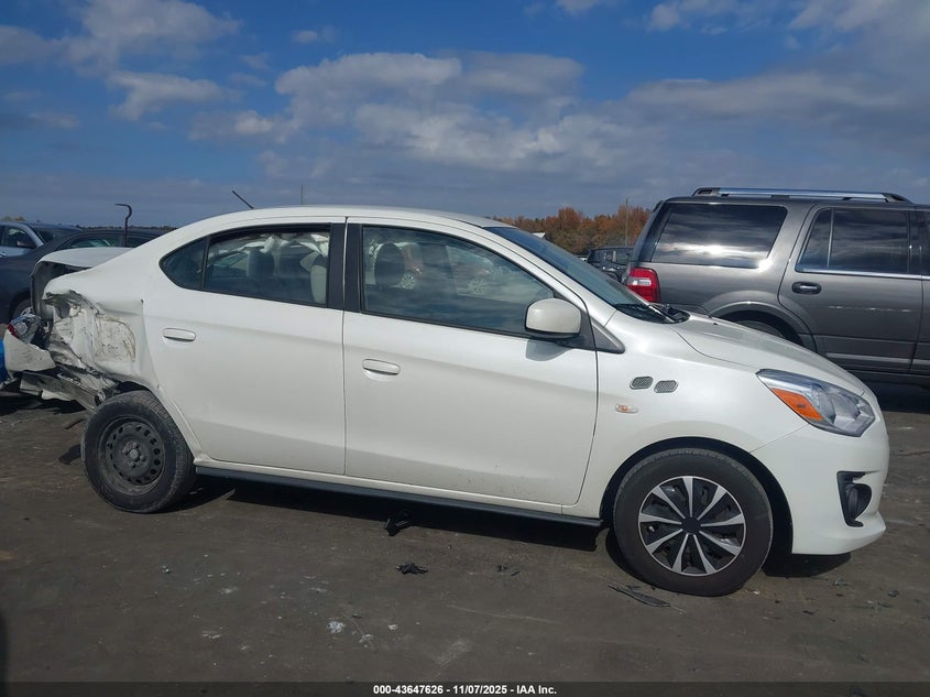 2019 Mitsubishi Mirage G4 Es VIN: ML32F3FJ7KHF01857 Lot: 43647626