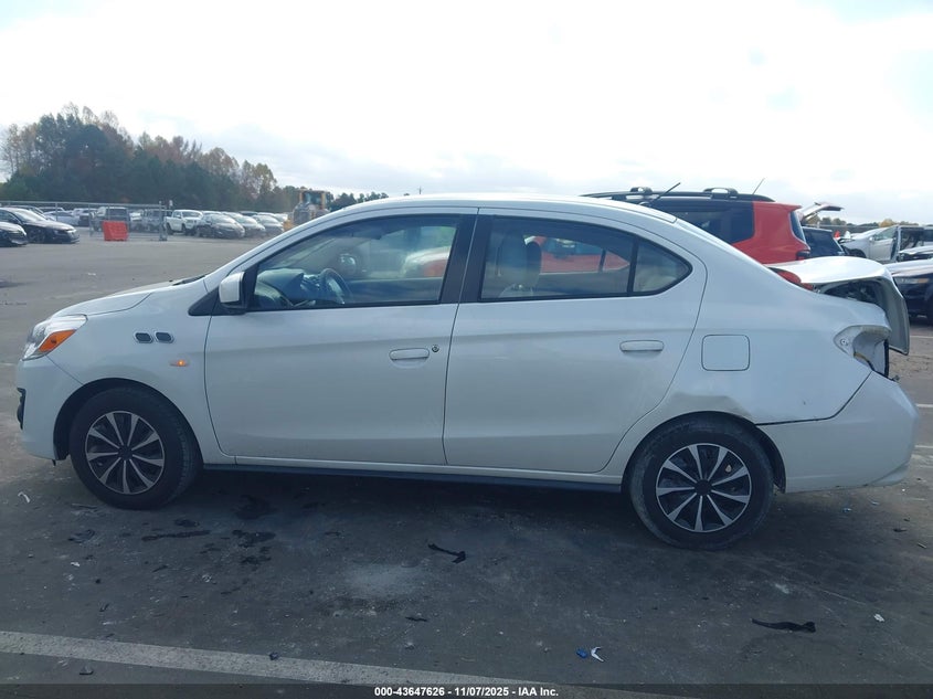 2019 Mitsubishi Mirage G4 Es VIN: ML32F3FJ7KHF01857 Lot: 43647626