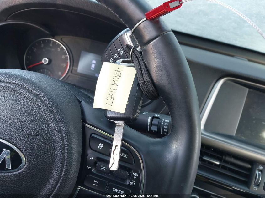 2018 Kia Optima Lx Turbo VIN: 5XXGT4L1XJG215709 Lot: 43647657