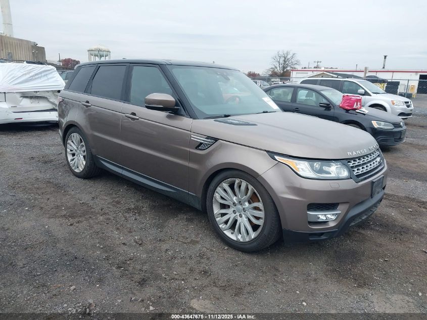 LAND ROVER RANGE ROVER SPORT 3.0L V6 SUPERCHARGED HSE