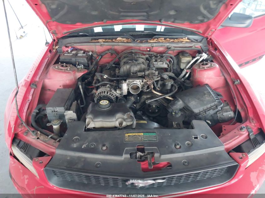 2006 Ford Mustang V6 VIN: 1ZVFT80NX65141923 Lot: 43647743