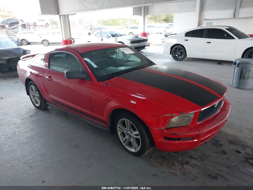 2006 Ford Mustang V6 VIN: 1ZVFT80NX65141923 Lot: 43647743