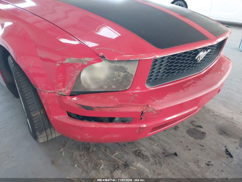2006 Ford Mustang V6 VIN: 1ZVFT80NX65141923 Lot: 43647743