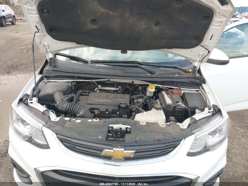 2019 Chevrolet Sonic Lt Auto VIN: 1G1JG6SB5K4136288 Lot: 43647760