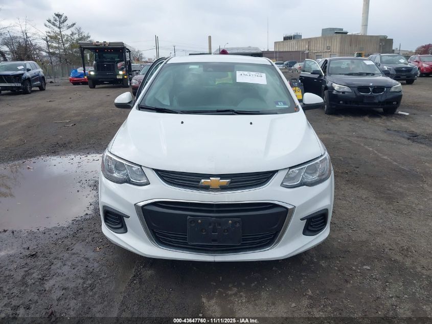 2019 Chevrolet Sonic Lt Auto VIN: 1G1JG6SB5K4136288 Lot: 43647760