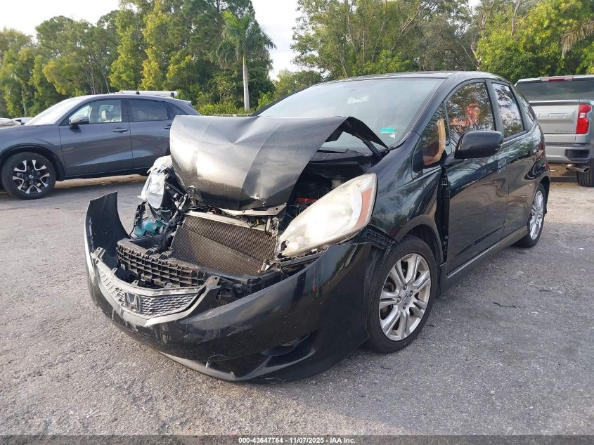 2009 Honda Fit Sport VIN: JHMGE88449S055296 Lot: 43647764