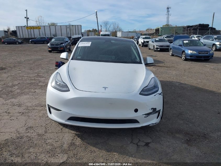 2023 Tesla Model Y Awd/Long Range Dual Motor All-Wheel Drive VIN: 7SAYGDEEXPA038762 Lot: 43647800