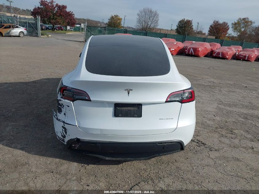2023 Tesla Model Y Awd/Long Range Dual Motor All-Wheel Drive VIN: 7SAYGDEEXPA038762 Lot: 43647800
