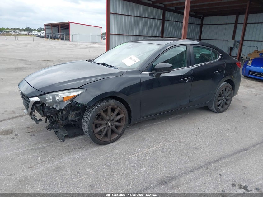 2018 Mazda Mazda3 Touring black sedan gasoline 3MZBN1V32JM244909 photo #3