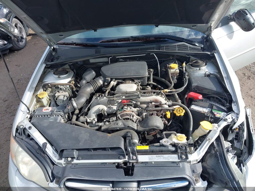 2006 Subaru Legacy 2.5I/2.5I Limited VIN: 4S3BL626X67206625 Lot: 43647830