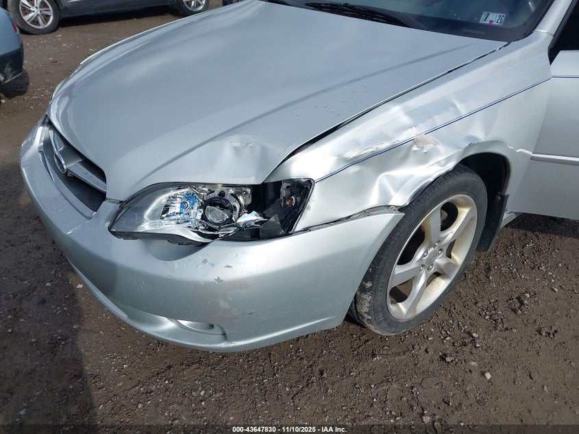2006 Subaru Legacy 2.5I/2.5I Limited VIN: 4S3BL626X67206625 Lot: 43647830
