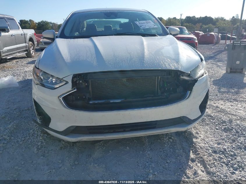 2019 Ford Fusion S VIN: 3FA6P0G71KR282201 Lot: 43647835