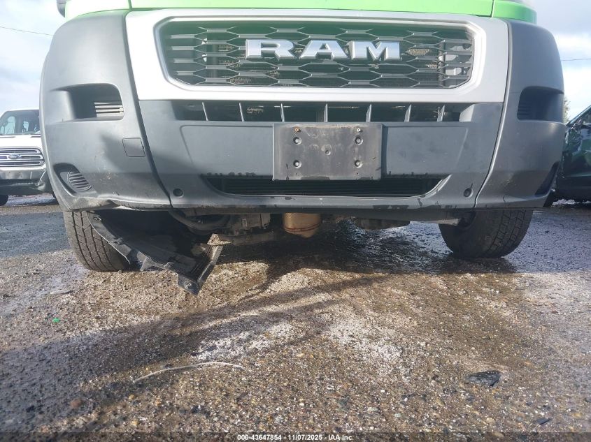 2019 Ram Promaster 3500 Cargo Van High Roof 159 Wb Ext VIN: 3C6URVJG6KE512511 Lot: 43647854