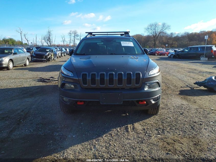 2017 Jeep Cherokee Trailhawk 4X4 VIN: 1C4PJMBS8HW655548 Lot: 43647857