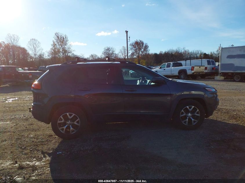 2017 Jeep Cherokee Trailhawk 4X4 VIN: 1C4PJMBS8HW655548 Lot: 43647857