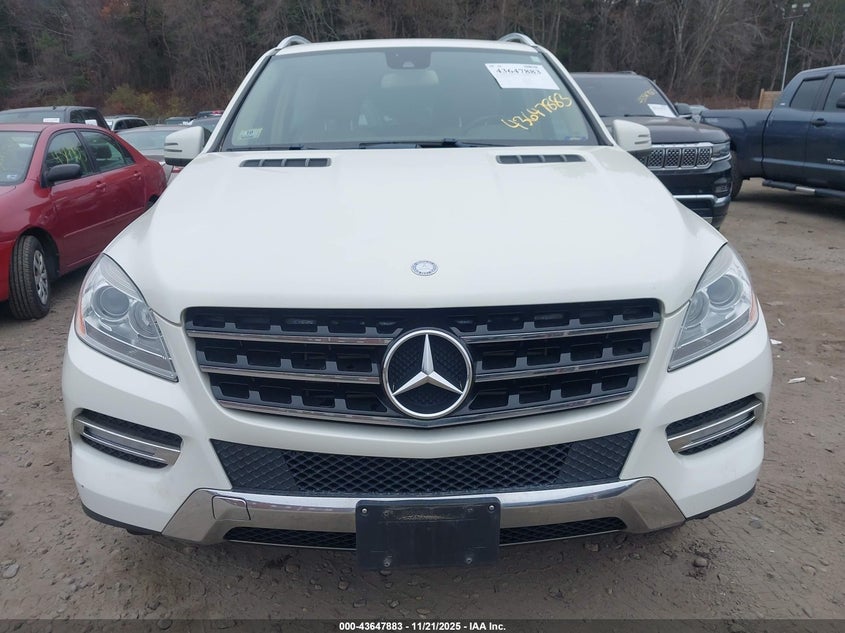 2012 Mercedes-Benz Ml 350 Bluetec 4Matic VIN: 4JGDA2EB7CA052711 Lot: 43647883