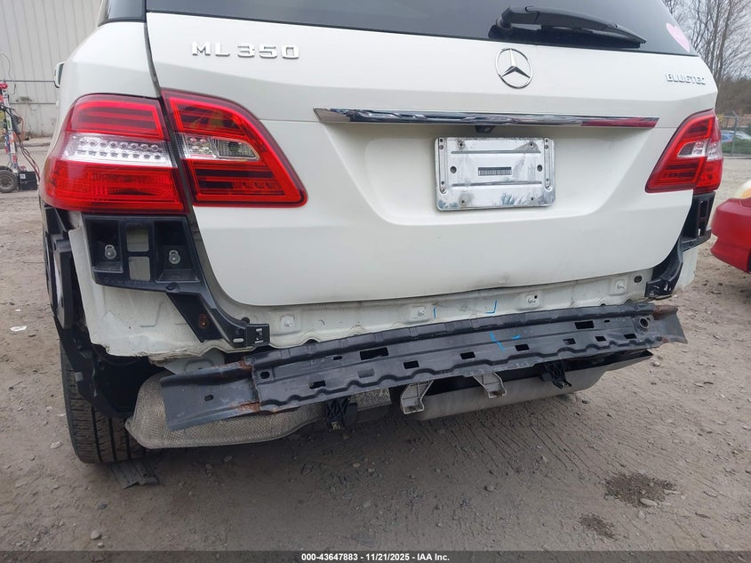 2012 Mercedes-Benz Ml 350 Bluetec 4Matic VIN: 4JGDA2EB7CA052711 Lot: 43647883