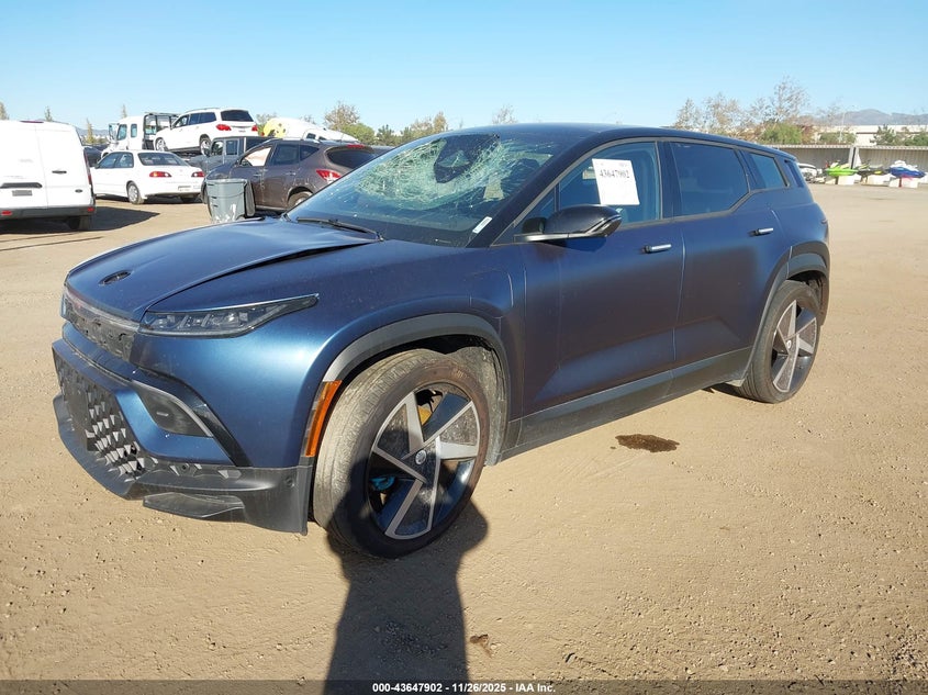 Vin: vcf1zbu26pg002533, lot: 44143115, fisker ocean one 20232