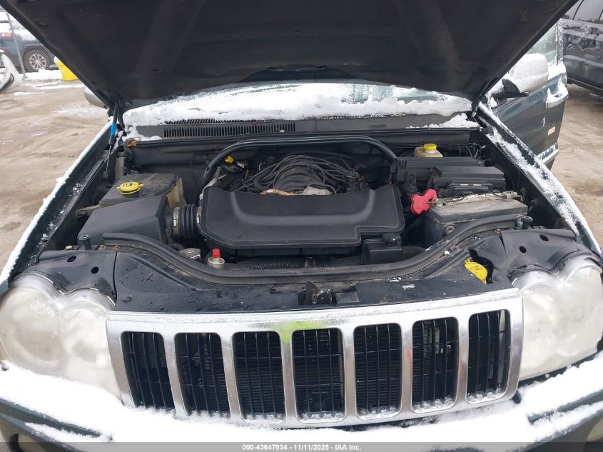 2005 Jeep Grand Cherokee Limited VIN: 1J4HR58215C654162 Lot: 43647934