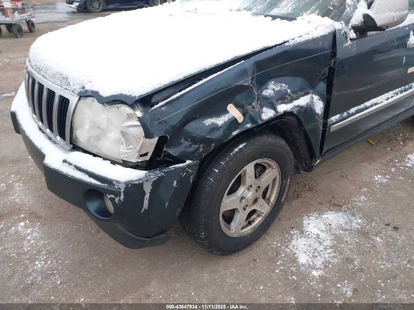 2005 Jeep Grand Cherokee Limited VIN: 1J4HR58215C654162 Lot: 43647934