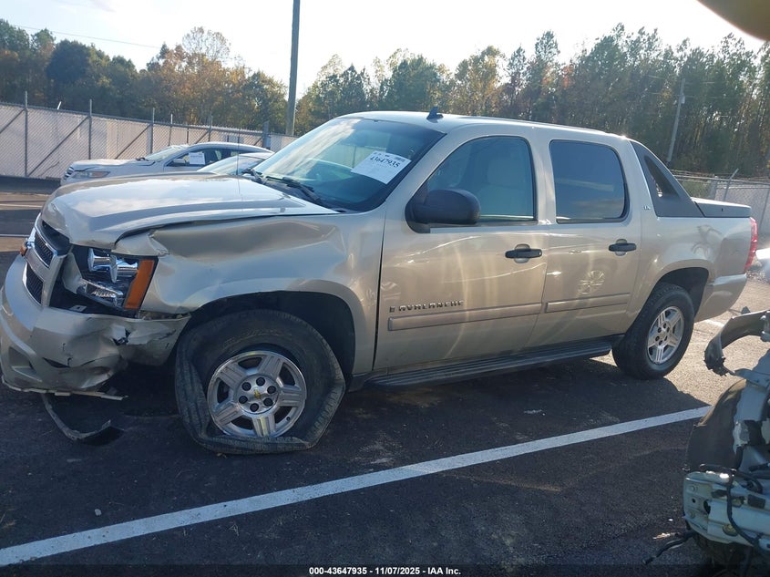 2007 Chevrolet Avalanche 1500 Ls VIN: 3GNEC12J77G172581 Lot: 43647935