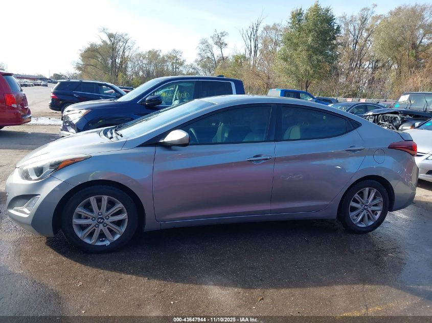 2016 Hyundai Elantra Se VIN: KMHDH4AE3GU532627 Lot: 43647944