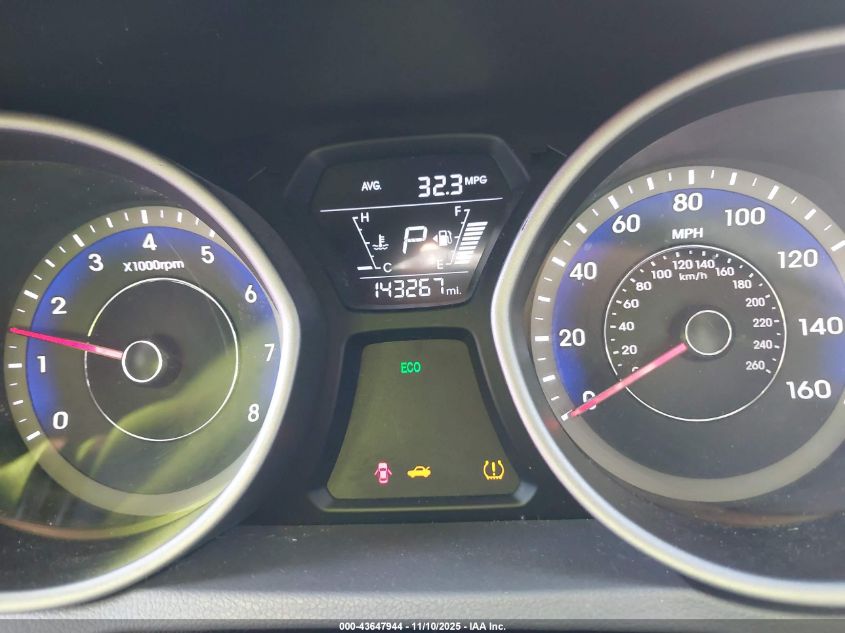 2016 Hyundai Elantra Se VIN: KMHDH4AE3GU532627 Lot: 43647944