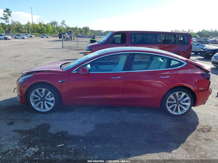 2019 Tesla Model 3 Long Range/Mid Range/Standard Range/Standard Range Plus VIN: 5YJ3E1EA4KF445240 Lot: 43647954