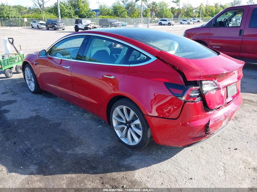 5YJ3E1EA4KF445240 2019 TESLA MODEL 3 photo no. 3