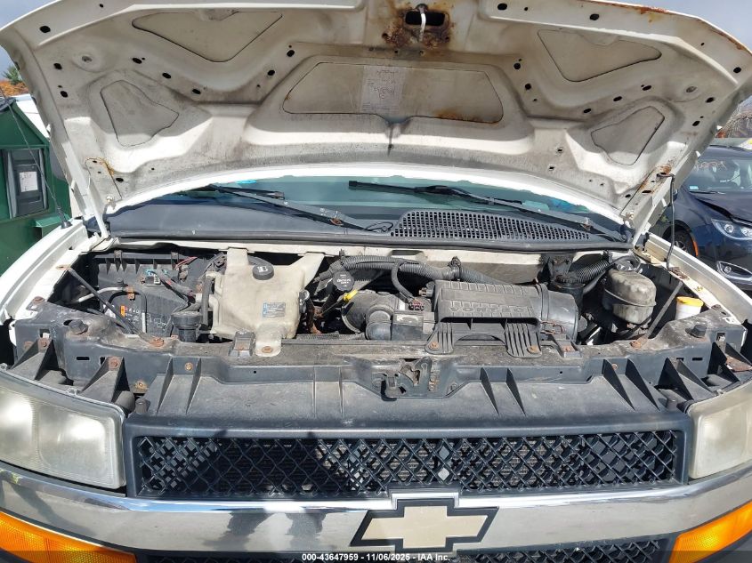 2013 Chevrolet Express 2500 Work Van VIN: 1GCWGFBG9D1192280 Lot: 43647959