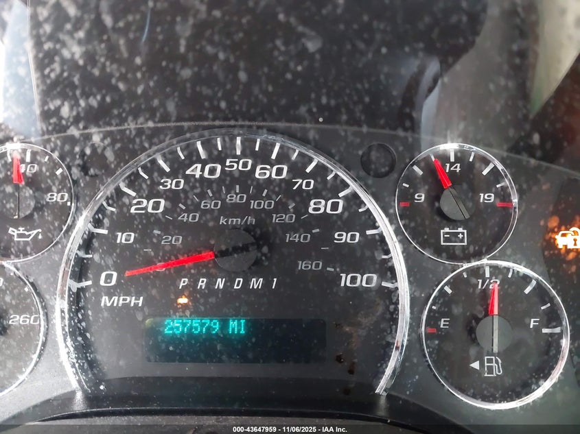 2013 Chevrolet Express 2500 Work Van VIN: 1GCWGFBG9D1192280 Lot: 43647959