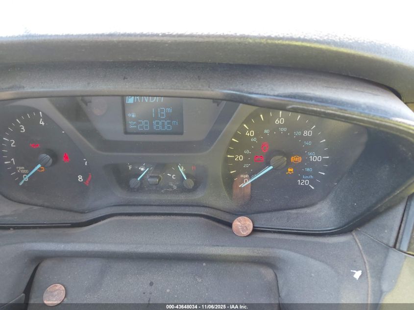 2017 Ford Transit-250 VIN: 1FTYR1ZM3HKA07139 Lot: 43648034