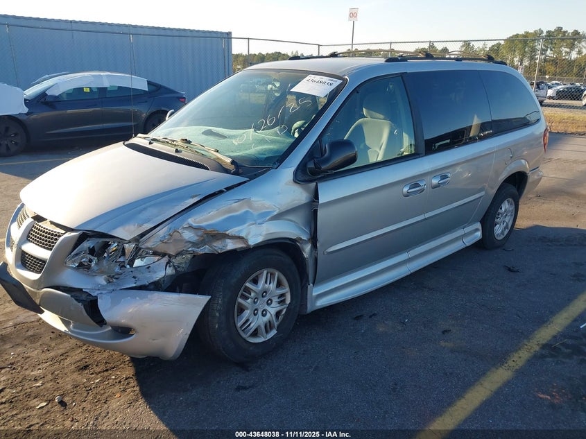 2B4GP44R11R363597 2001 DODGE CARAVAN photo no. 2