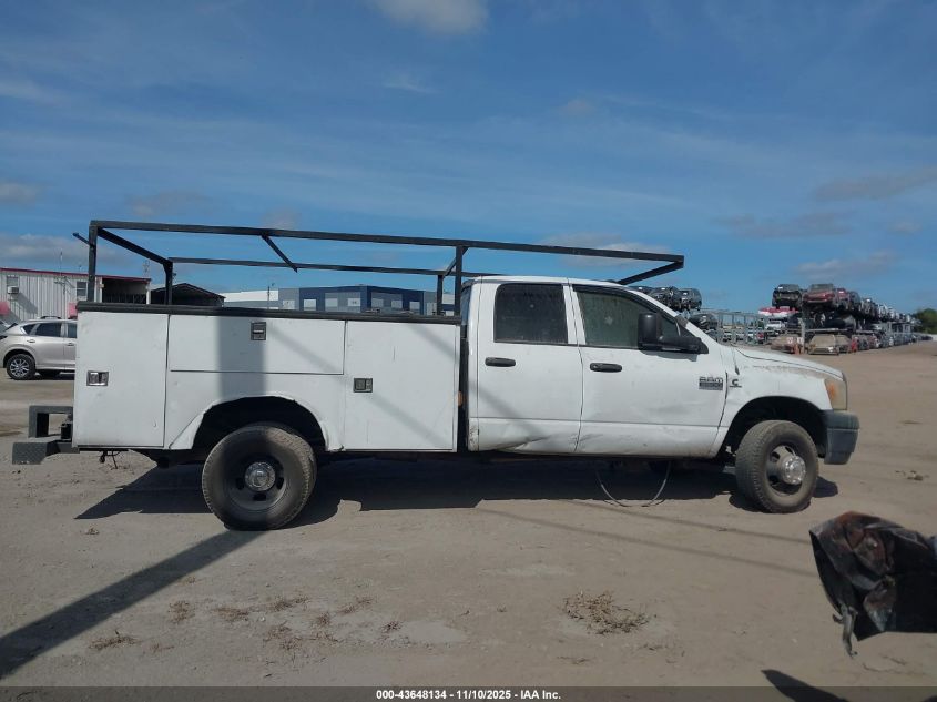 2008 Dodge Ram 3500 Hd Chassis St/Slt/Laramie VIN: 3D6WG48AX8G246081 Lot: 43648134