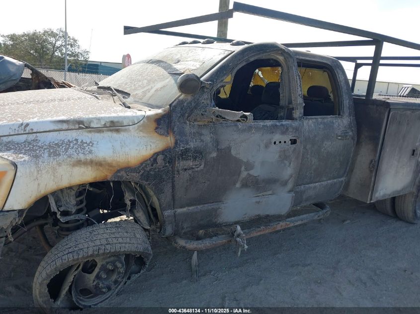 2008 Dodge Ram 3500 Hd Chassis St/Slt/Laramie VIN: 3D6WG48AX8G246081 Lot: 43648134