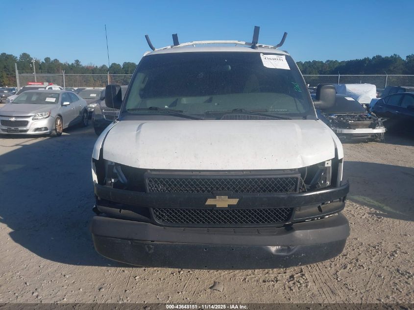 2018 Chevrolet Express 2500 Work Van VIN: 1GCWGAFPXJ1310779 Lot: 43648151