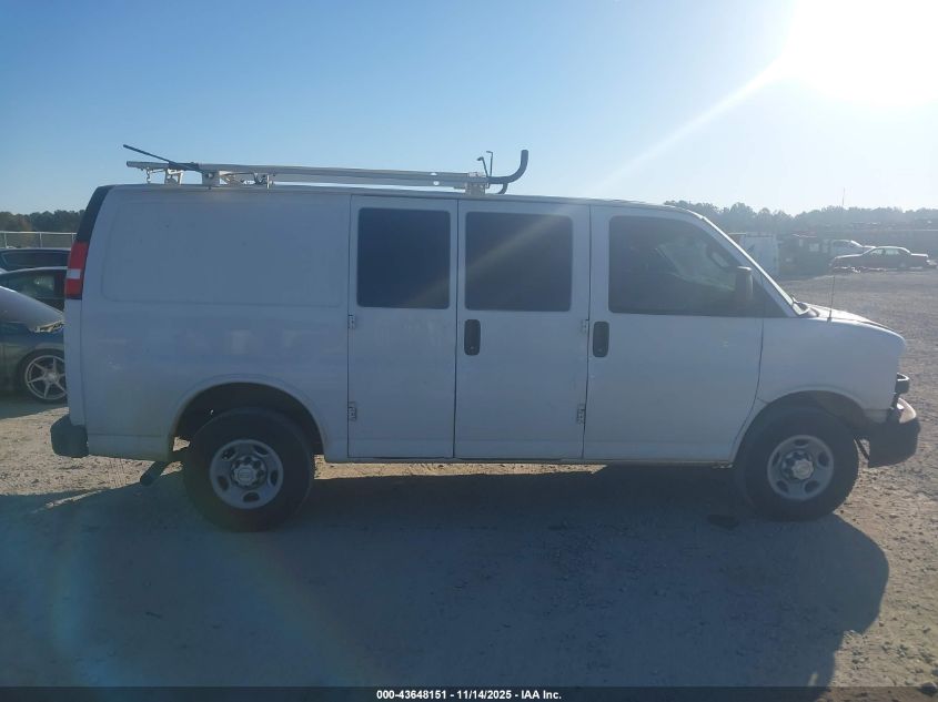 2018 Chevrolet Express 2500 Work Van VIN: 1GCWGAFPXJ1310779 Lot: 43648151