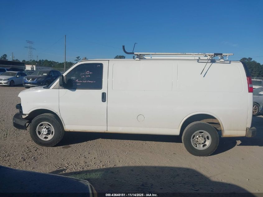 2018 Chevrolet Express 2500 Work Van VIN: 1GCWGAFPXJ1310779 Lot: 43648151