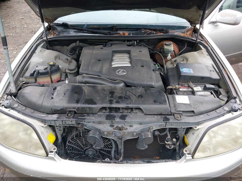 2000 Lexus Ls 400 VIN: JT8BH28F0Y0178331 Lot: 43648205