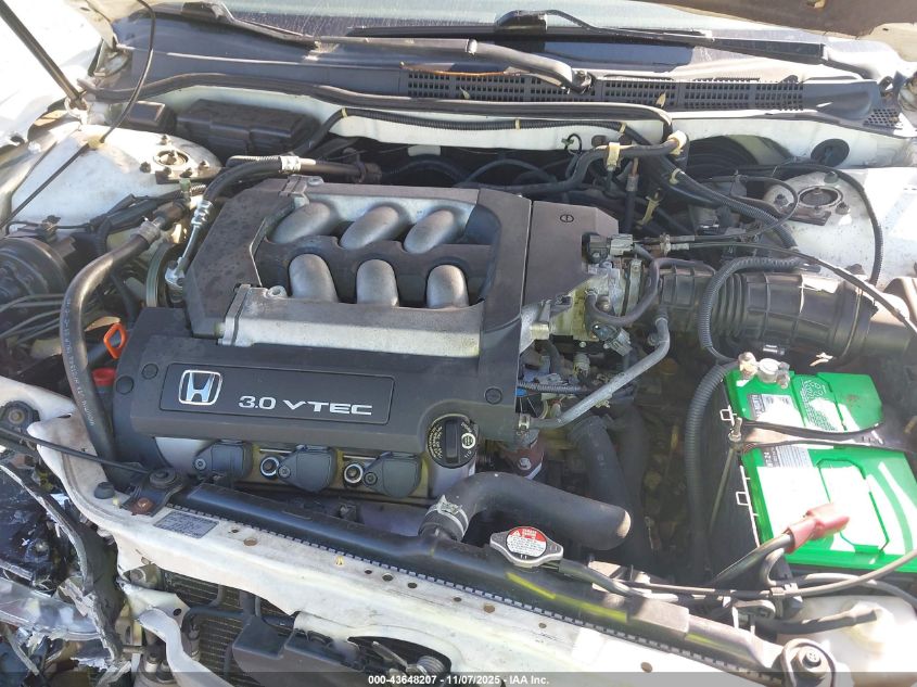2001 Honda Accord 3.0 Ex VIN: 1HGCG225X1A024400 Lot: 43648207